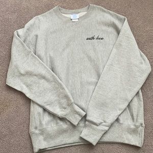 Champion oversized sweatshirt!